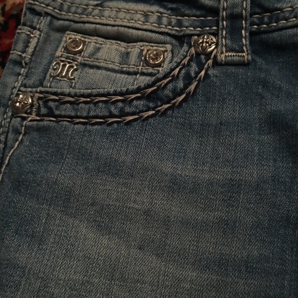 Miss Me girls bermuda shorts beautiful embellished pockets - Picture 9 of 11